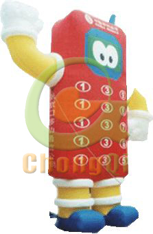 inflatable moving cartoon